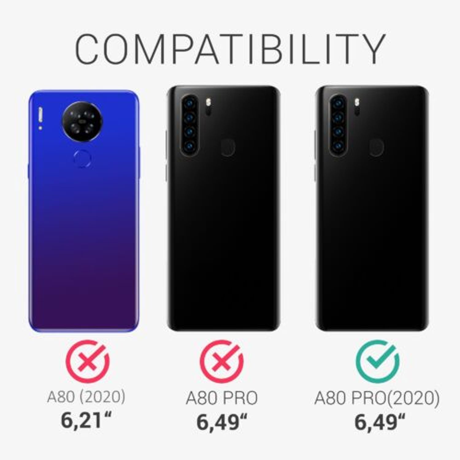 Husa pentru Blackview A80 Pro, Silicon, Verde, 52805.184 fotografia produsului View 6 L
