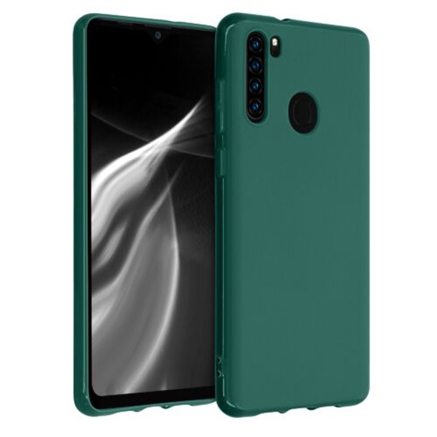 Husa pentru Blackview A80 Pro, Silicon, Verde, 52805.184 fotografia produsului