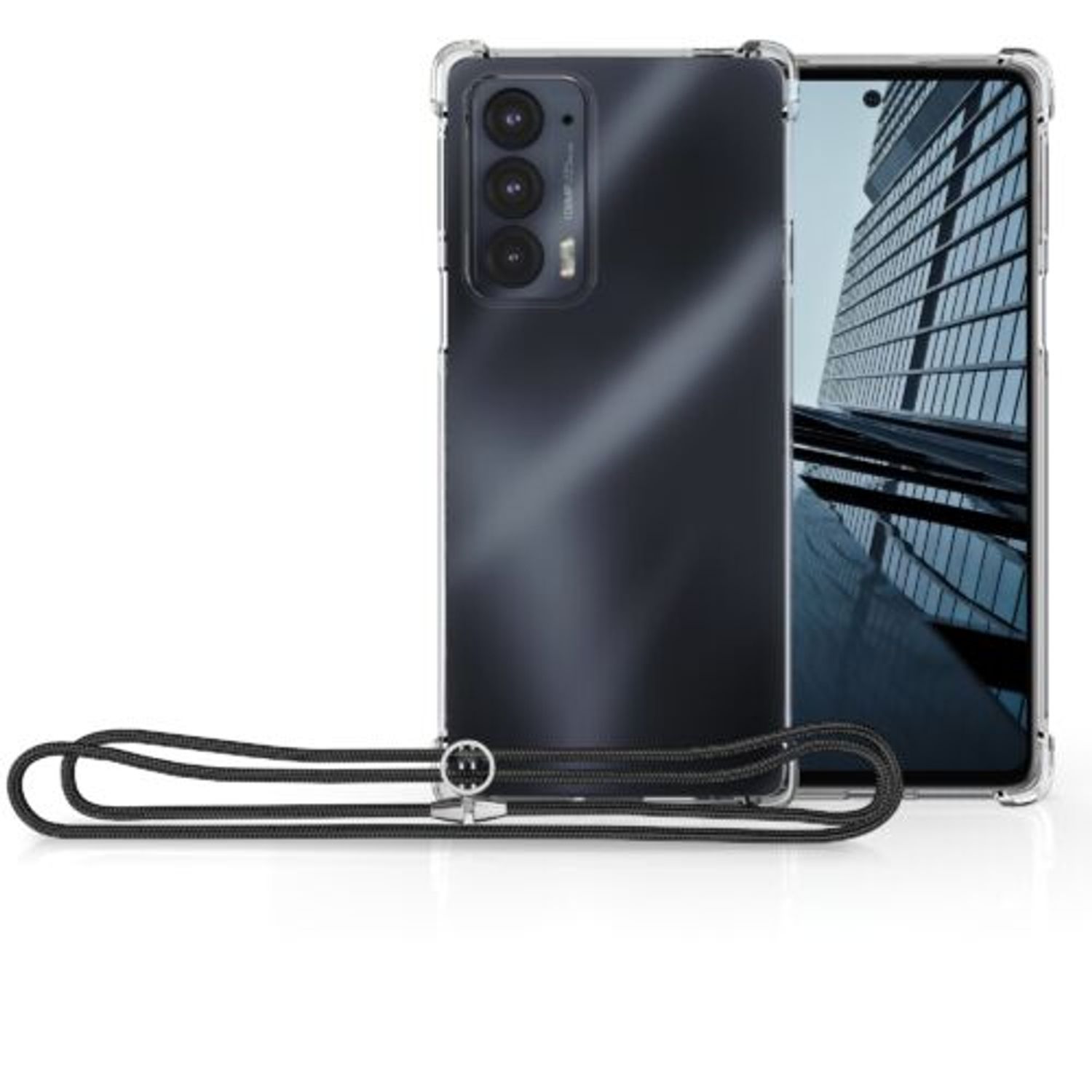 Husa pentru Motorola Edge 20, Silicon, Transparent, 56056.01 fotografia produsului View 8 L