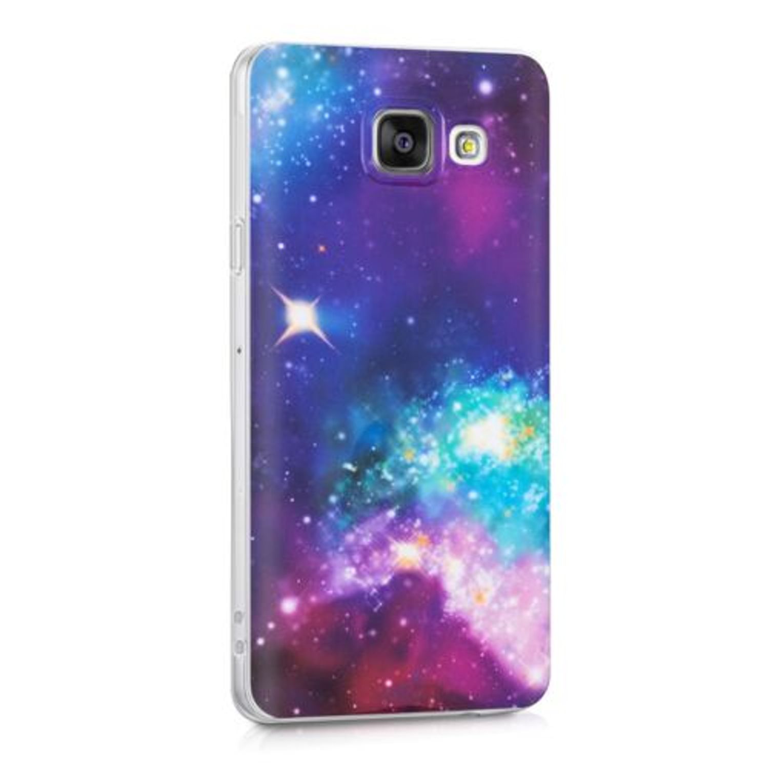 Husa pentru Samsung Galaxy A3 (2016), Silicon, Multicolor, 38375.06 fotografia produsului View 7 L