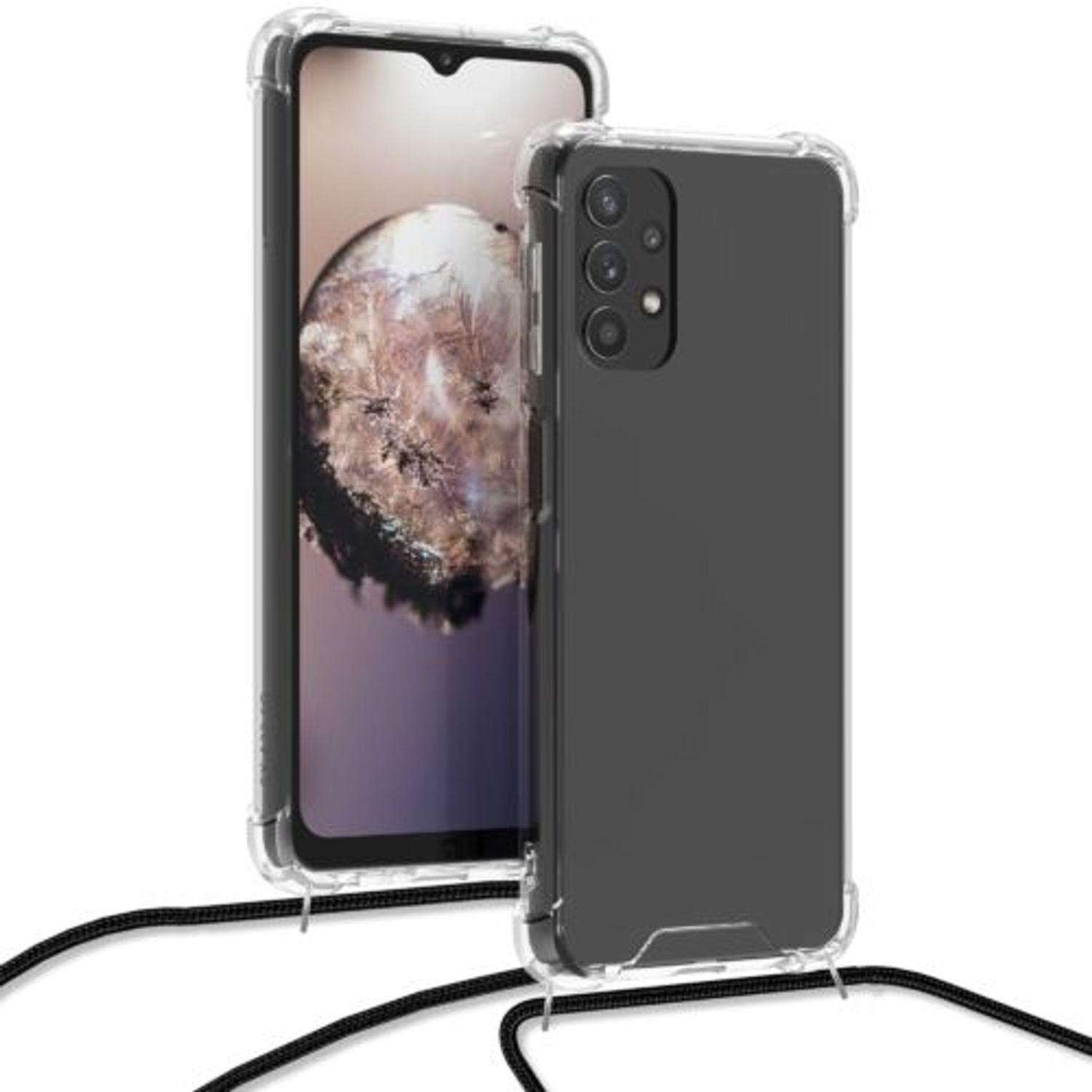 Husa pentru Samsung Galaxy A32 5G, Silicon, Transparent, 54450.01 fotografia produsului View 5 L