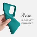 Husa pentru Samsung Galaxy A32 5G, Silicon, Verde, 54328.57 fotografia produsului View 4 S