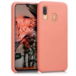 Husa pentru Samsung Galaxy A40, Silicon, Rose Gold, 49091.56 fotografia produsului View 16 S