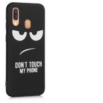 Husa pentru Samsung Galaxy A40, Silicon, Negru, 49523.04 fotografia produsului View 8 S