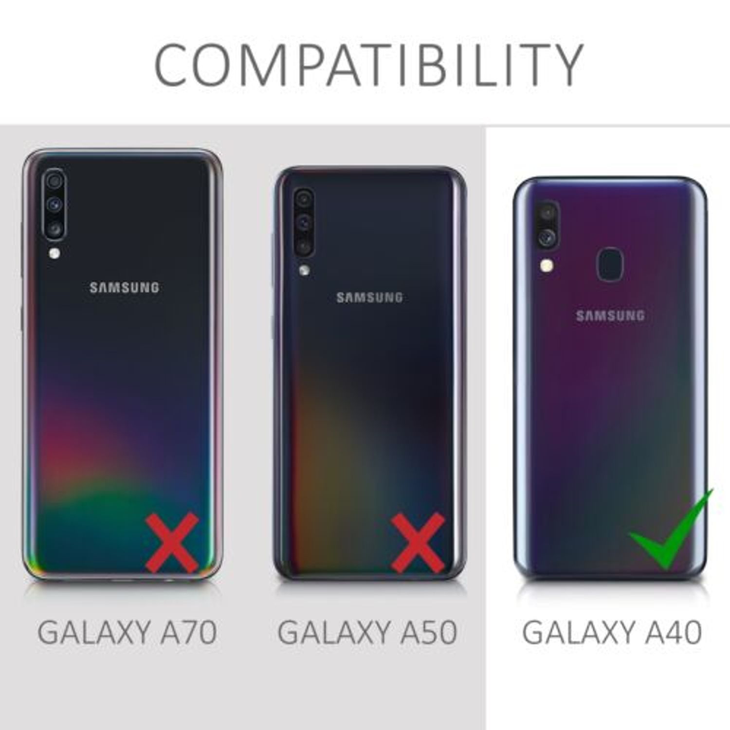 Husa pentru Samsung Galaxy A40, Silicon, Rose Gold, 49091.56 fotografia produsului View 11 L