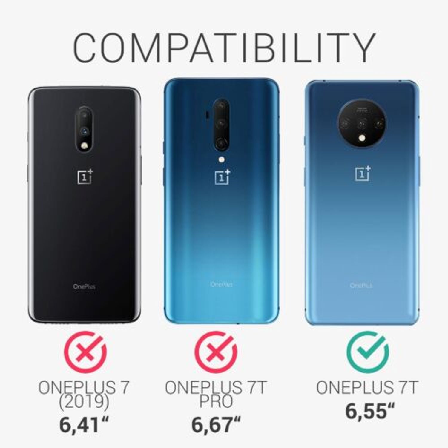 Husa pentru OnePlus 7T, Silicon, Roz, 50403.193 fotografia produsului View 6 L