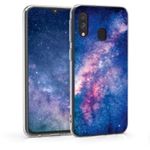Husa pentru Samsung Galaxy A40, Silicon, Albastru, 48543.04 fotografia produsului