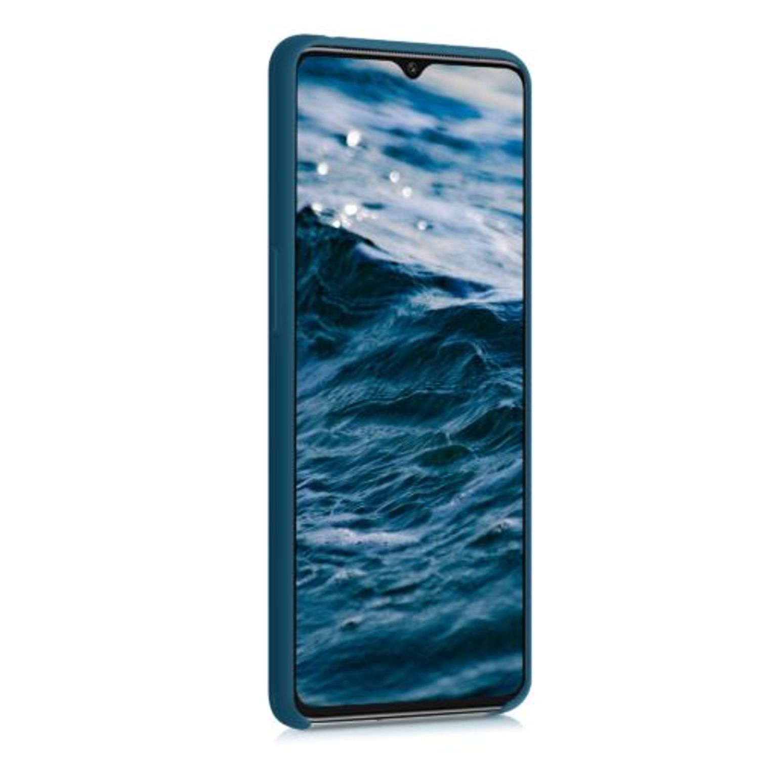 Husa pentru OnePlus 7T, Silicon, Verde, 50403.57 fotografia produsului View 3 L