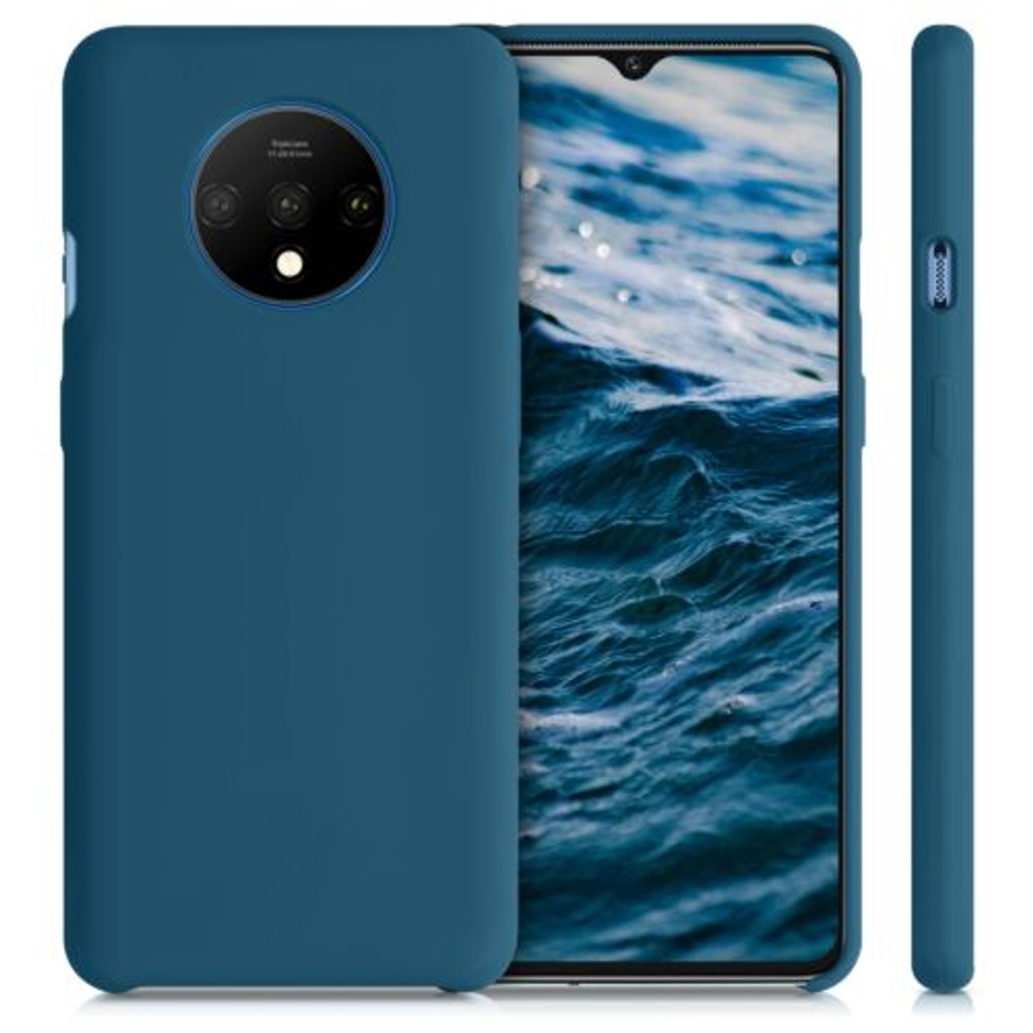 Husa pentru OnePlus 7T, Silicon, Verde, 50403.57 fotografia produsului View 2 L