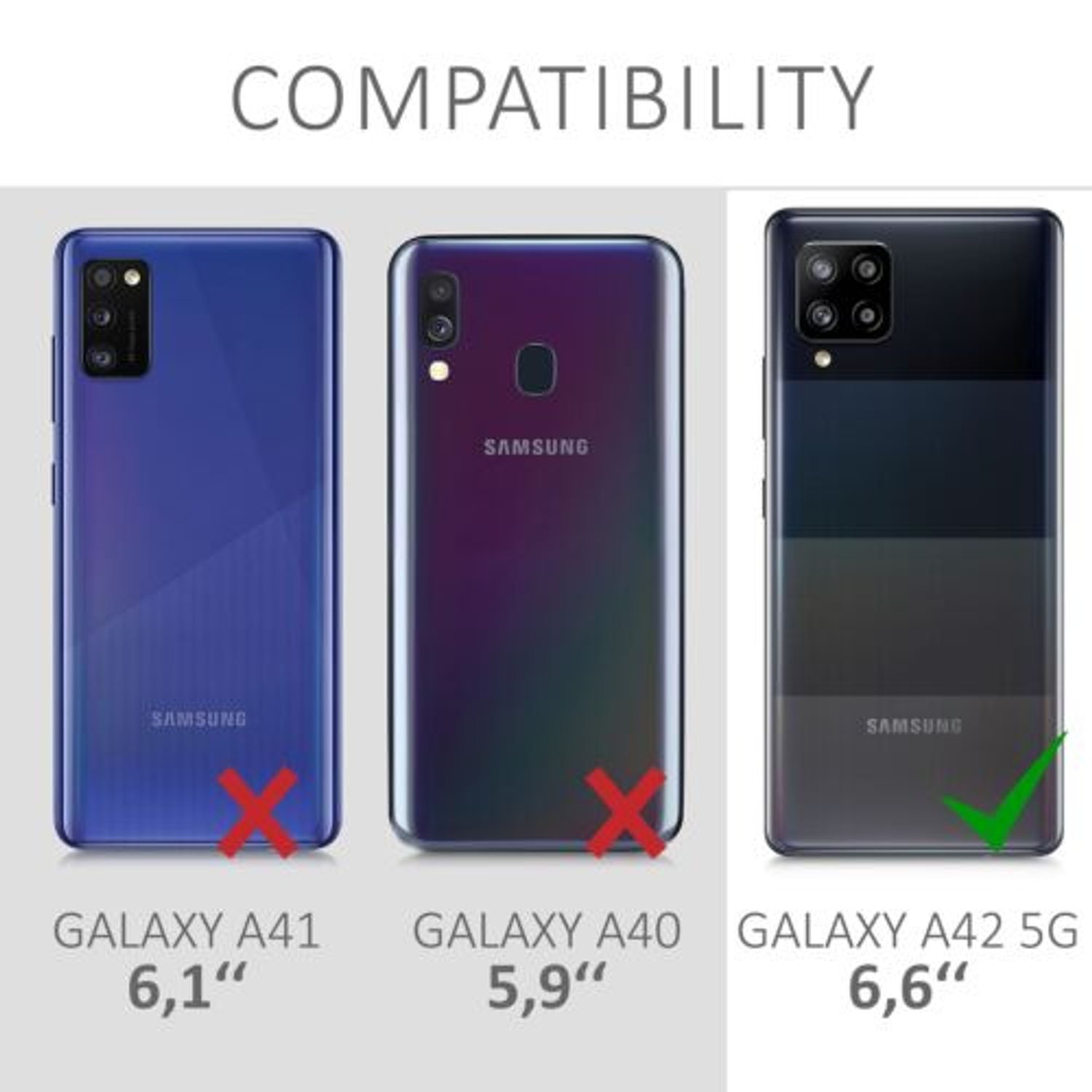 Husa pentru Samsung Galaxy A42 5G, Silicon, Multicolor, 53809.03 fotografia produsului View 6 L
