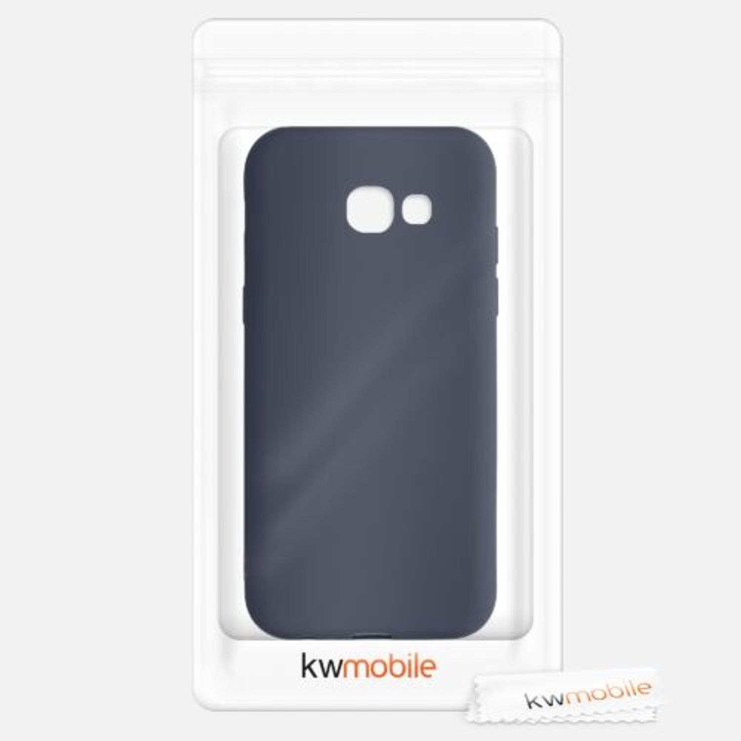 Husa pentru Samsung Galaxy A5 (2017), Silicon, Albastru, 40717.116 fotografia produsului View 6 L