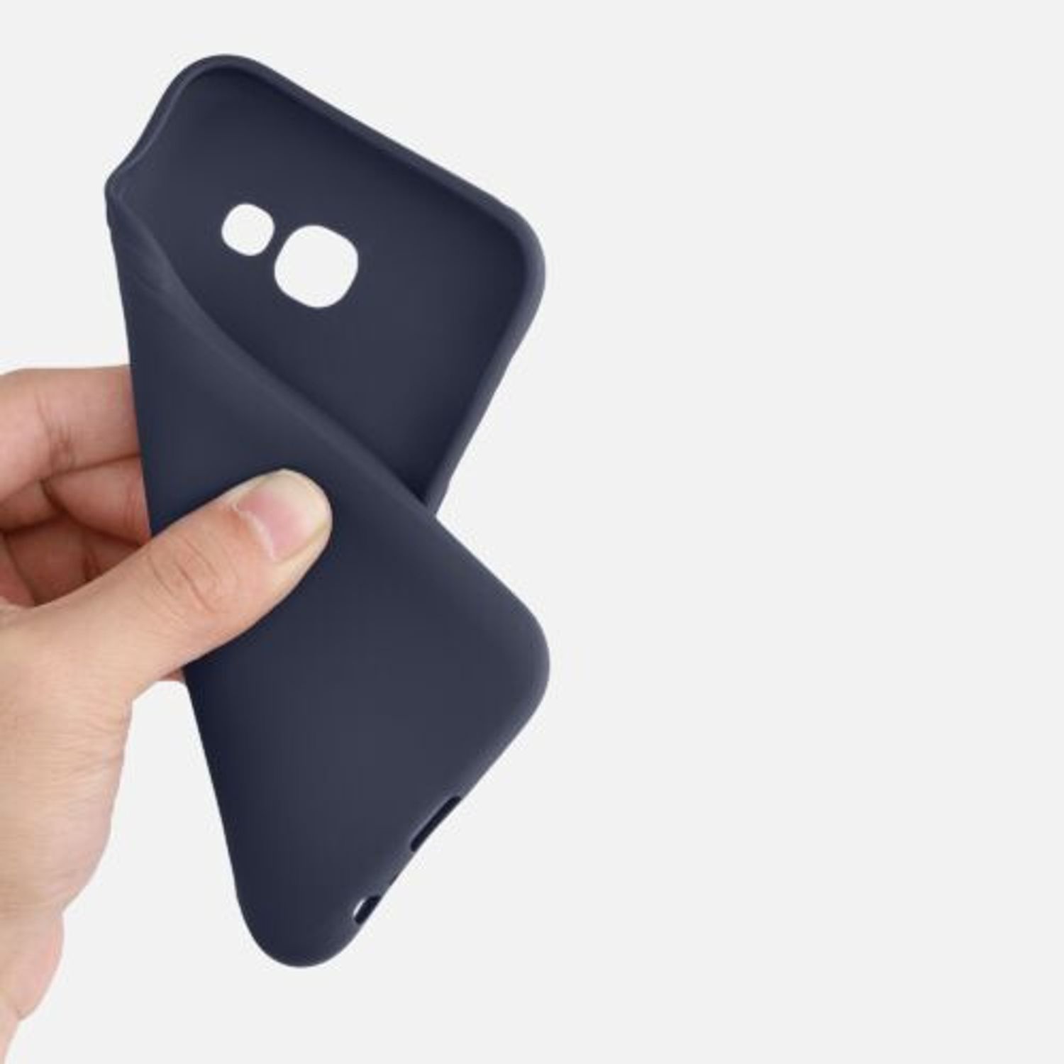 Husa pentru Samsung Galaxy A5 (2017), Silicon, Albastru, 40717.116 fotografia produsului View 7 L