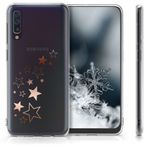 Husa pentru Samsung Galaxy A50, Silicon, Rose Gold, 48061.13 fotografia produsului View 2 S