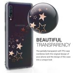 Husa pentru Samsung Galaxy A50, Silicon, Rose Gold, 48061.13 fotografia produsului View 4 S