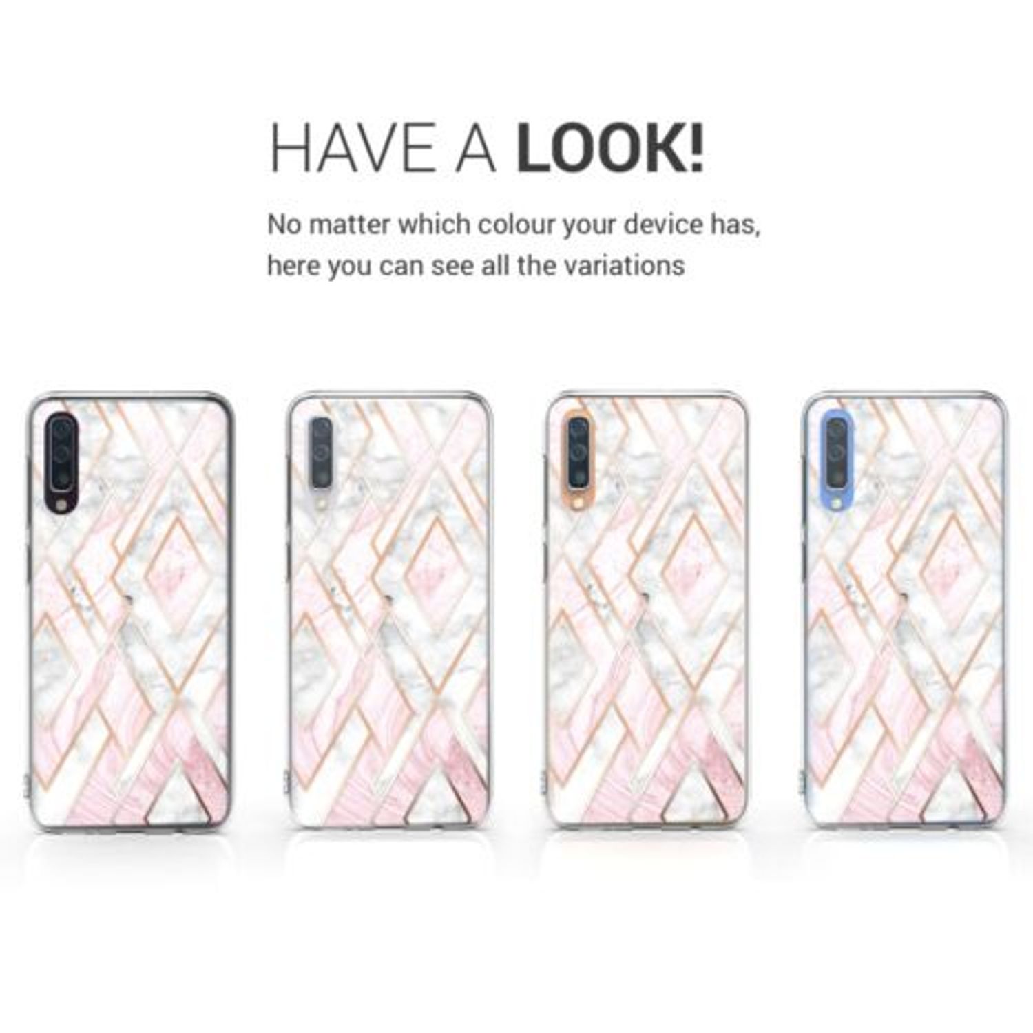 Husa pentru Samsung Galaxy A50, Silicon, Multicolor, 48061.06 fotografia produsului View 5 L