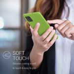 Husa pentru Samsung Galaxy A51, Silicon, Verde, 51197.220 fotografia produsului View 4 S