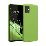 Husa pentru Samsung Galaxy A51, Silicon, Verde, 51197.220 fotografia produsului