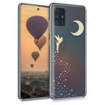 Husa pentru Samsung Galaxy A51, Silicon, Gold, 51200.03 fotografia produsului