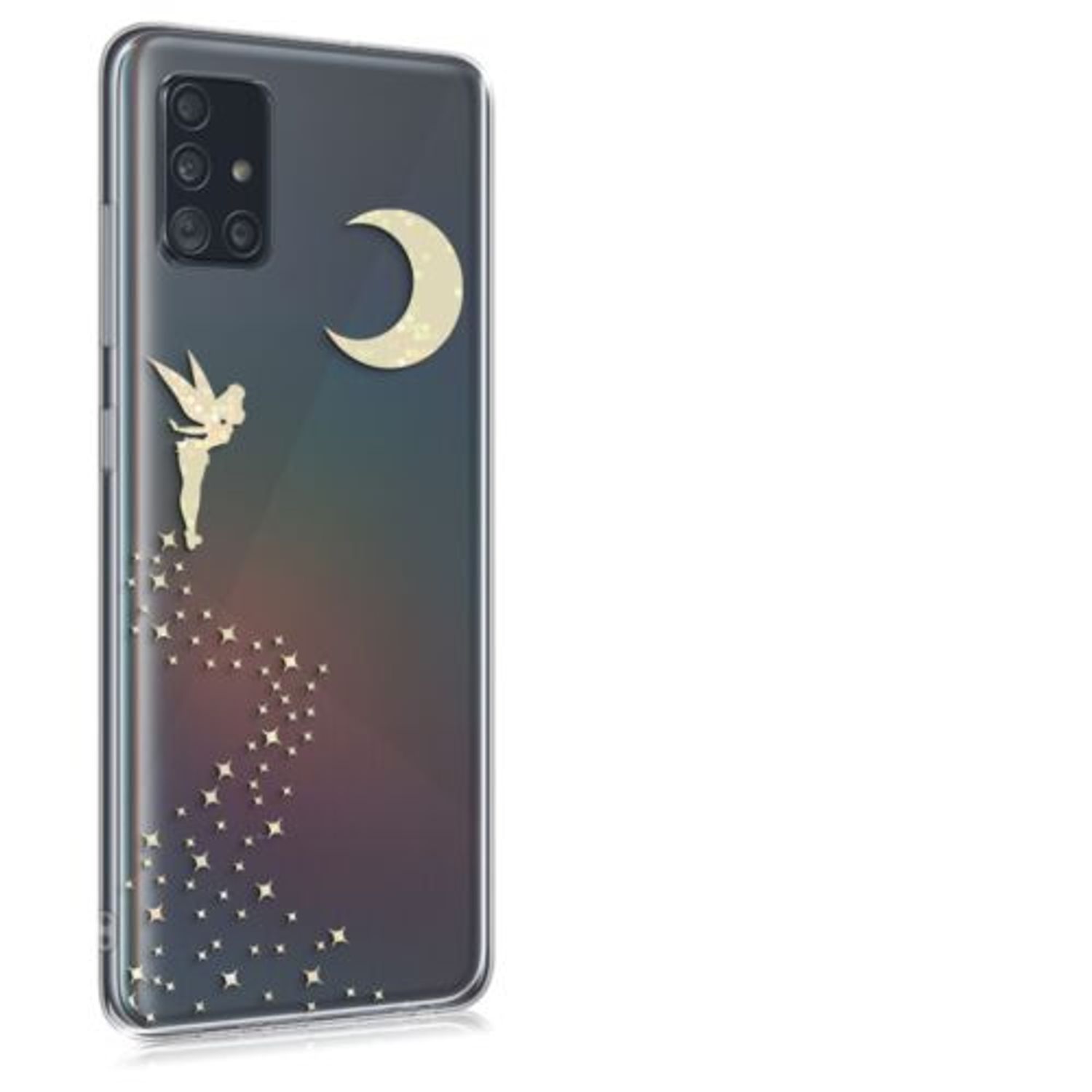 Husa pentru Samsung Galaxy A51, Silicon, Gold, 51200.03 fotografia produsului View 8 L