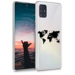 Husa pentru Samsung Galaxy A51, Silicon, Negru, 51199.11 fotografia produsului