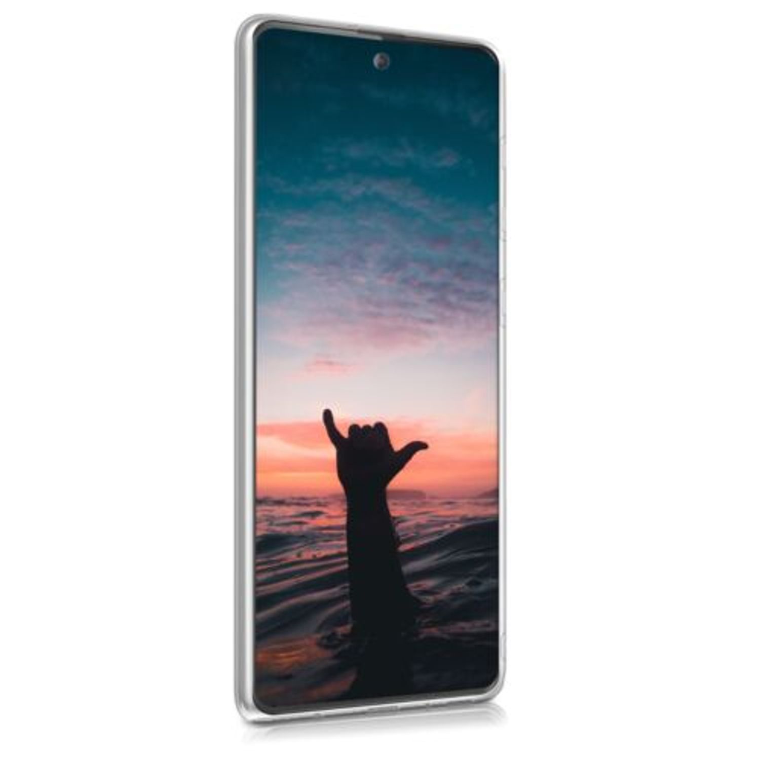 Husa pentru Samsung Galaxy A51, Silicon, Negru, 51199.11 fotografia produsului View 3 L