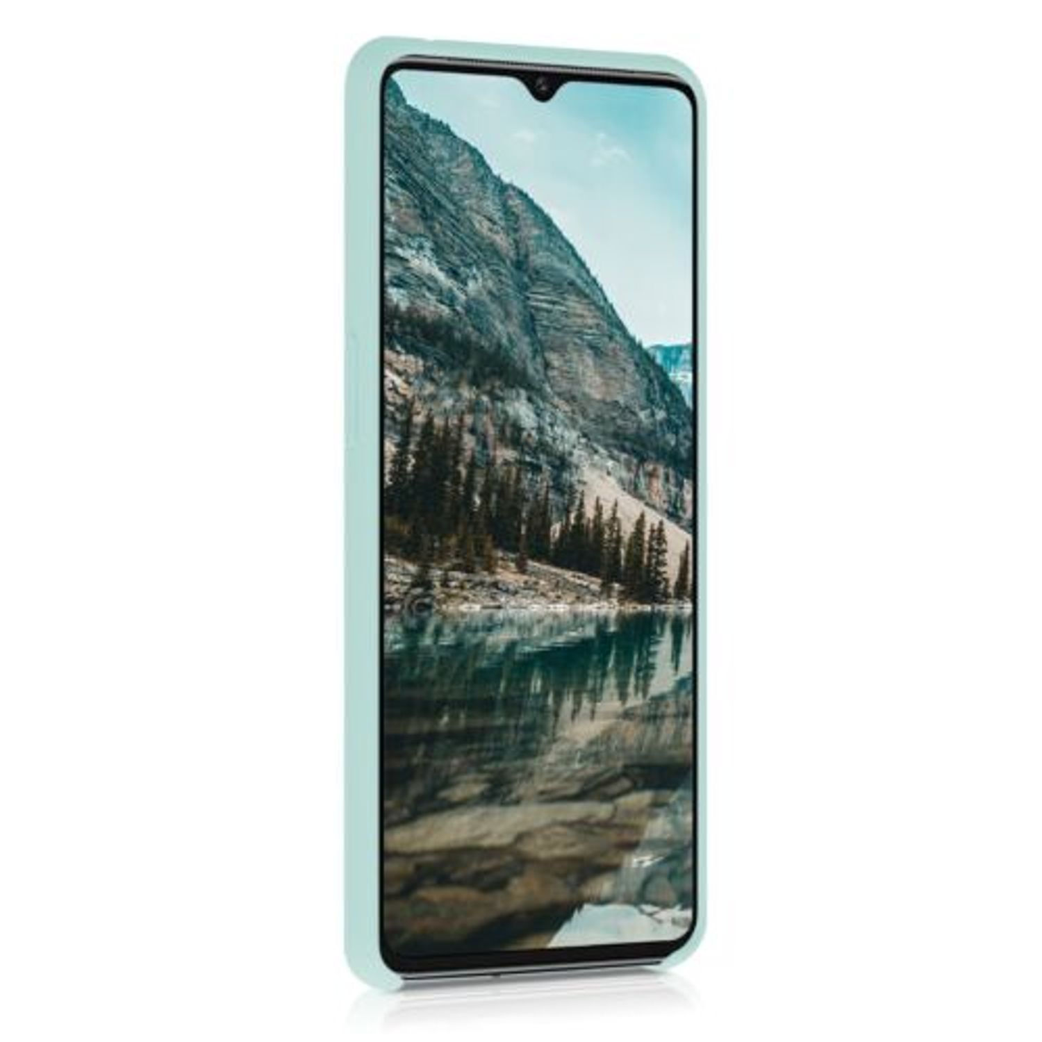 Husa pentru OnePlus 7T, Silicon, Verde, 50403.71 fotografia produsului View 3 L