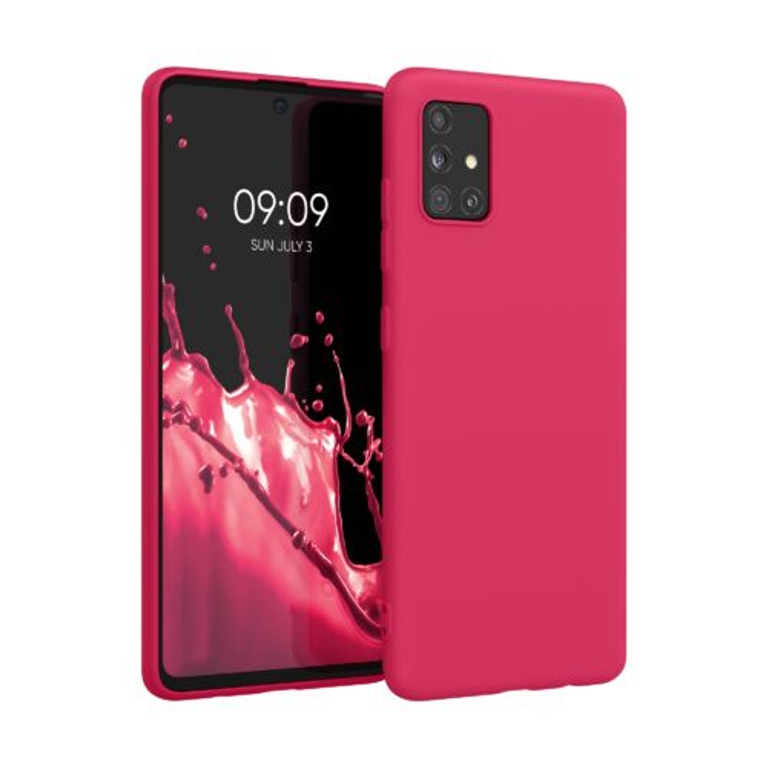 Husa pentru Samsung Galaxy A51, Silicon, Violet, 51196.175 fotografia produsului