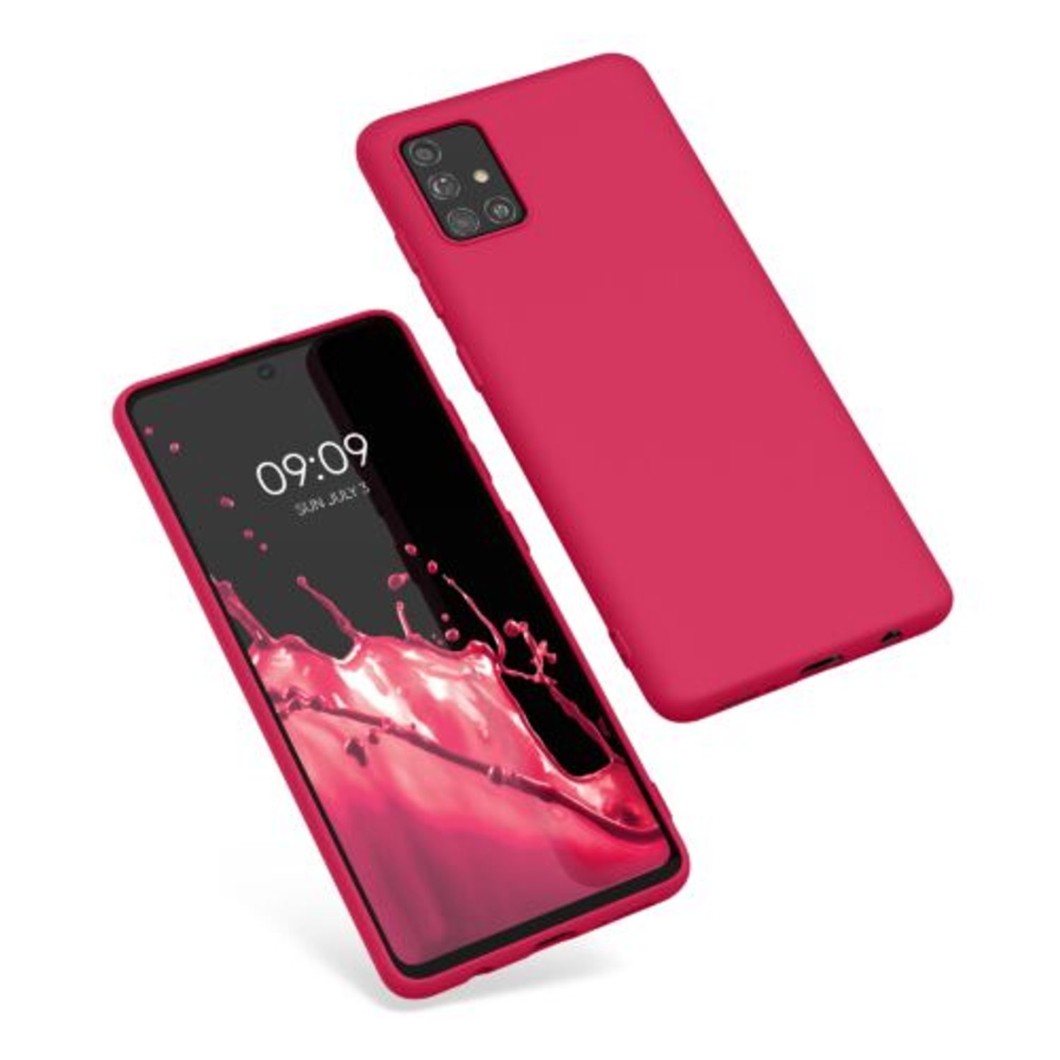 Husa pentru Samsung Galaxy A51, Silicon, Violet, 51196.175 fotografia produsului View 8 L