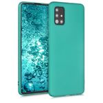 Husa pentru Samsung Galaxy A51, Silicon, Verde, 51201.128 fotografia produsului