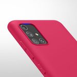 Husa pentru Samsung Galaxy A51, Silicon, Violet, 51196.175 fotografia produsului View 6 S