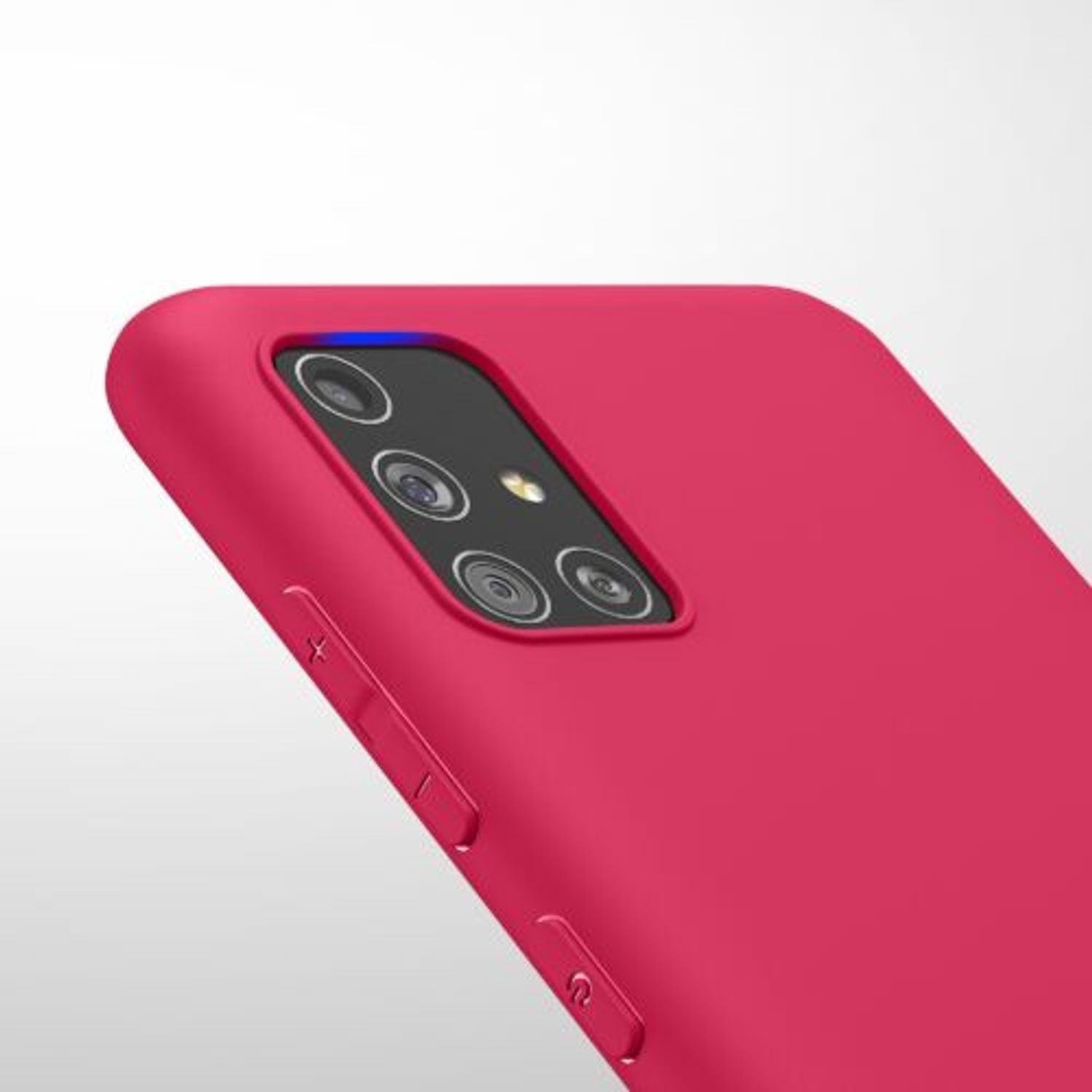 Husa pentru Samsung Galaxy A51, Silicon, Violet, 51196.175 fotografia produsului View 6 L