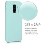 Husa pentru Samsung Galaxy A6 Plus, Silicon, Verde, 46379.50 fotografia produsului View 4 S