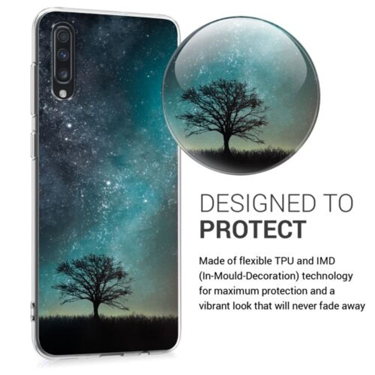 Husa pentru Samsung Galaxy A70, Silicon, Multicolor, 48434.04 fotografia produsului View 4 L