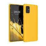 Husa pentru Samsung Galaxy A71, Silicon, Galben, 51208.143 fotografia produsului