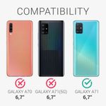 Husa pentru Samsung Galaxy A71, Silicon, Galben, 51208.143 fotografia produsului View 6 S