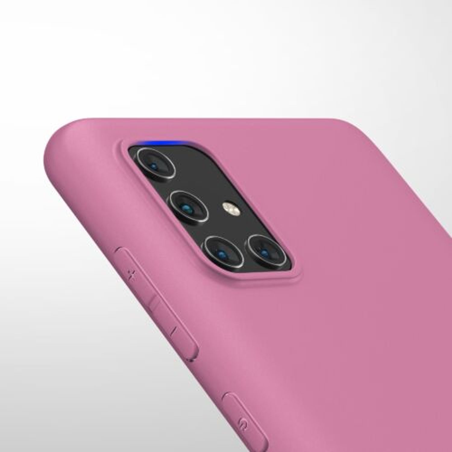Husa pentru Samsung Galaxy A71, Silicon, Roz, 51208.167 fotografia produsului View 9 L