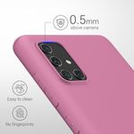 Husa pentru Samsung Galaxy A71, Silicon, Roz, 51208.167 fotografia produsului View 4 S
