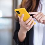Husa pentru Samsung Galaxy A71, Silicon, Galben, 51208.143 fotografia produsului View 5 S