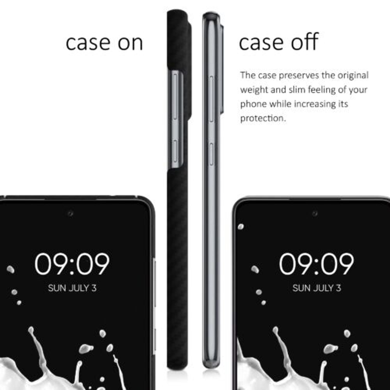 Husa pentru Samsung Galaxy A72, Aramida, Negru, 55206.47 fotografia produsului View 5 L