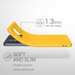 Husa pentru Samsung Galaxy A71, Silicon, Galben, 51208.143 fotografia produsului View 3 S