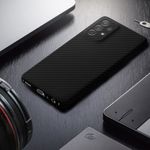 Husa pentru Samsung Galaxy A72, Aramida, Negru, 55206.47 fotografia produsului View 3 S