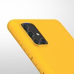 Husa pentru Samsung Galaxy A71, Silicon, Galben, 51208.143 fotografia produsului View 9 S