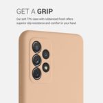 Husa pentru Samsung Galaxy A72, Silicon, Crem, 54359.194 fotografia produsului View 4 S