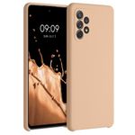 Husa pentru Samsung Galaxy A72, Silicon, Crem, 54359.194 fotografia produsului