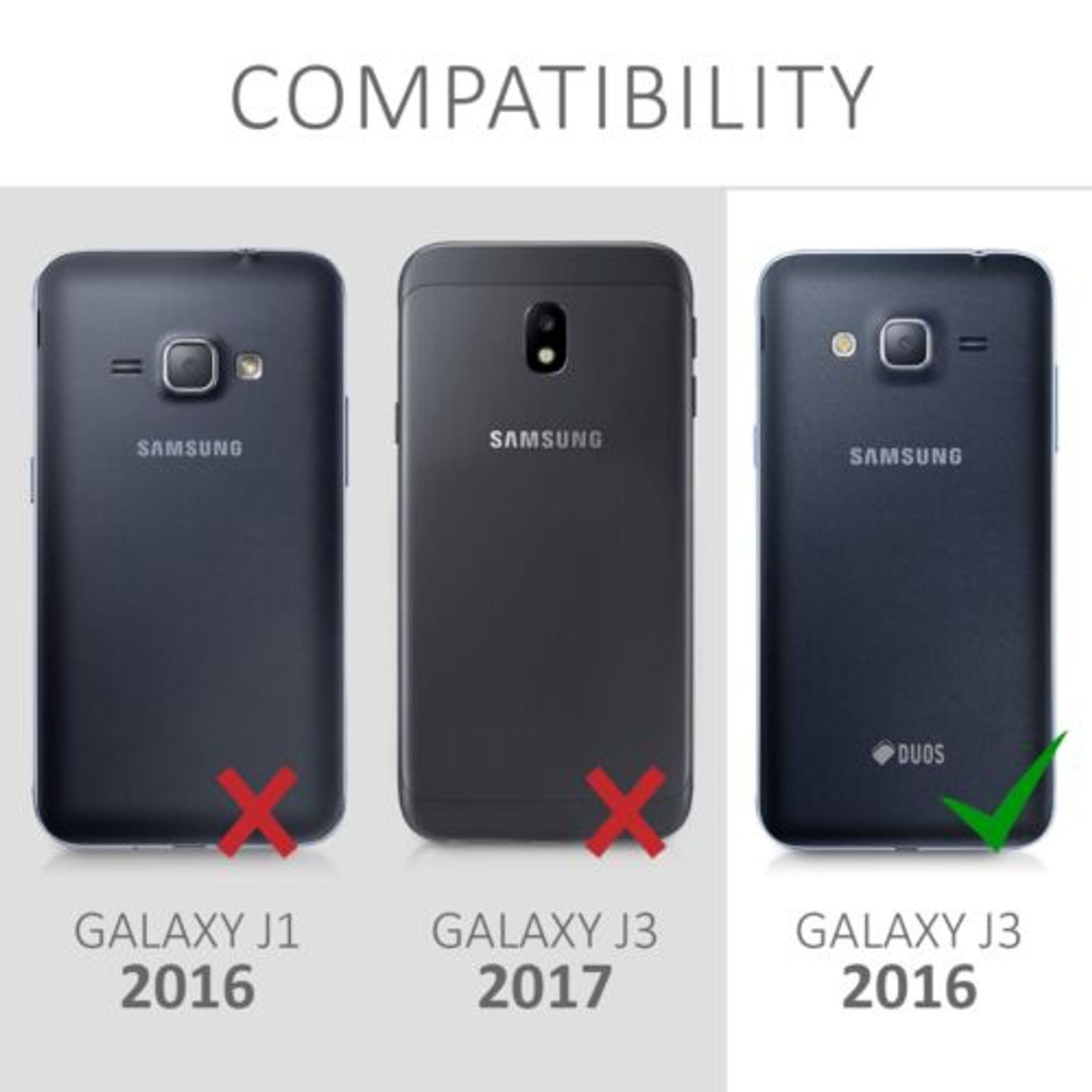 Husa pentru Samsung Galaxy J3 (2017), Silicon, Albastru, 42417.64 fotografia produsului View 6 L