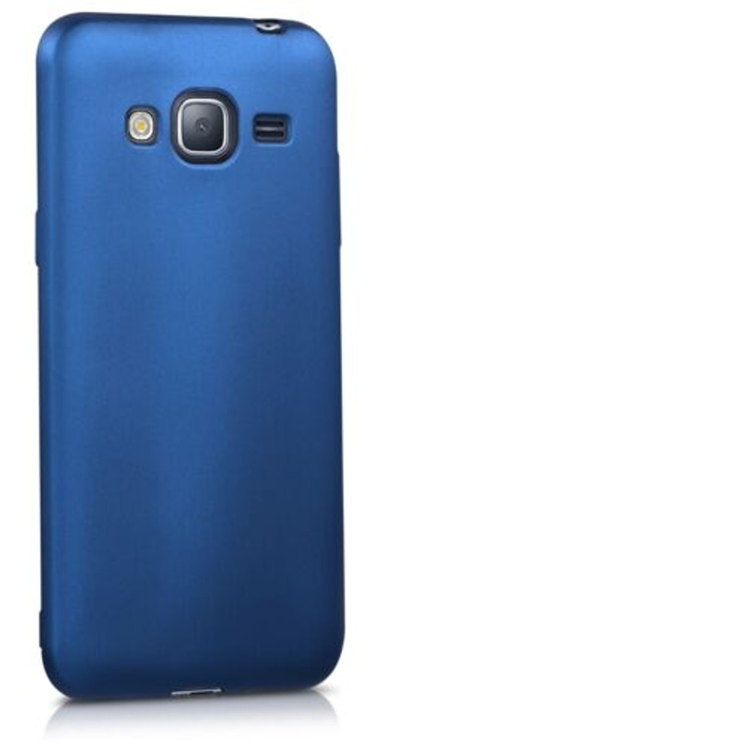 Husa pentru Samsung Galaxy J3 (2017), Silicon, Albastru, 42417.64 fotografia produsului View 8 L