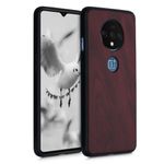 Husa pentru OnePlus 7T, Lemn, Rosu, 50804.20 fotografia produsului