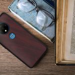 Husa pentru OnePlus 7T, Lemn, Rosu, 50804.20 fotografia produsului View 5 S
