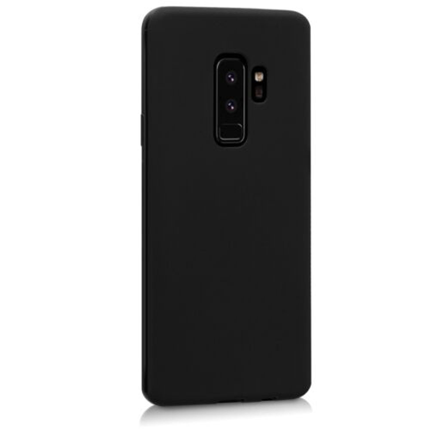 Husa pentru Samsung Galaxy S9 Plus, Silicon, Negru, 44096.47 fotografia produsului View 8 L
