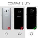 Husa pentru Samsung Galaxy S9 Plus, Silicon, Negru, 44096.47 fotografia produsului View 6 S